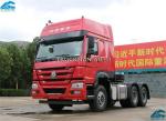 420hp Howo Sinotruk 6x4 Tractor Truck , 10 Wheeler Tractor Head Rated Power