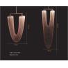 Buy cheap Modern Aluminum Chain Tassel Chandelier Home Kitchen Island rose gold Chandelier(WH-MI-416) from wholesalers