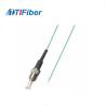 Buy cheap ST Splice On Fiber Optic Pigtail Multimode OM3 Aqua 3 Meters For Telecommunication Networks from wholesalers