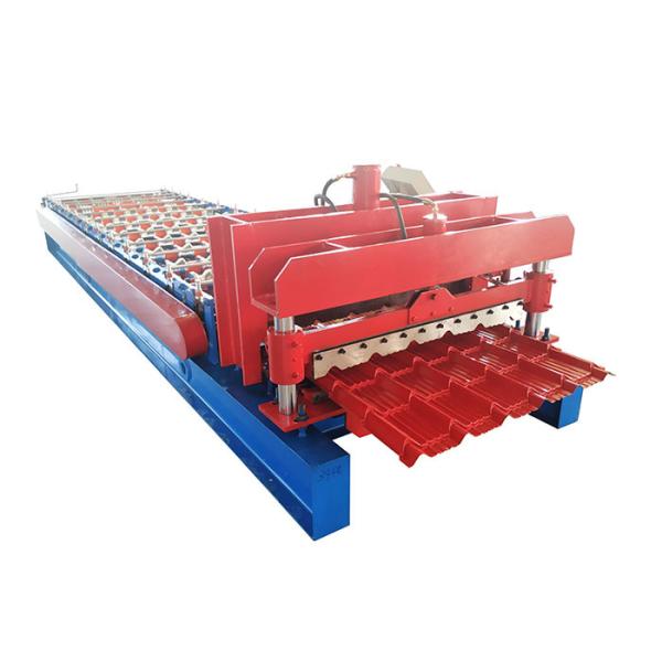 Buy cheap 4kw 3m/Min Panasonic Glazed Tile Roll Forming Machine from wholesalers
