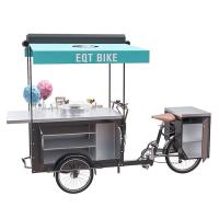 Buy cheap Street Electric Tricycle Food Cart High Carbon Steel Frame With Long Life product