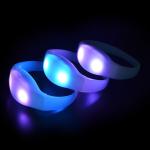 Remote Controlled RFID led bracelet For Event Party