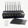 Buy cheap 16 antenna mobile Signal Jammer 2G / 3G / 4G / VHF / LoJack desktop shield high power mobile phone signal jammer from wholesalers