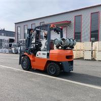 Buy cheap 3.0 Ton LPG Forklift 3m Mast Solid Tires Dual Fuel Forklift Use In Warehouse product