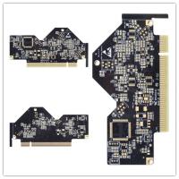 Buy cheap BGA Quick Turn PCB Boards FR4 Middle TG Immersion Gold Black Solder Mask product