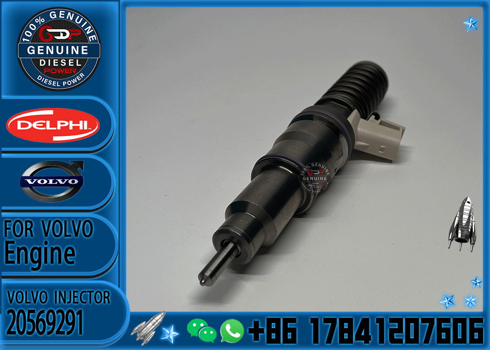 Diesel Fuel Injector 21371674 20569291 21582096 21582094 For VOLVO Engine EC380 EC480