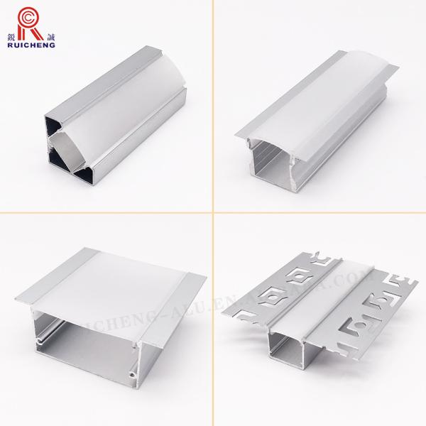Buy cheap 6000 Series T3 - T8 Aluminium LED Strip Light Profile Anodized / Polished / Powder Coating from wholesalers