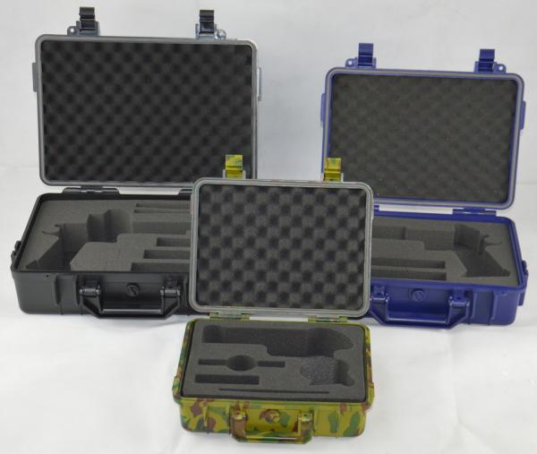 Buy cheap 2 Compartments And 1 Handle Plastic Gun Case For Medium Guns from wholesalers