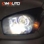Car Retrofit Shrouds Angel Eyes Crystal LED Shrouds 2.5 Inch / 3 Inch