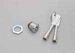 Zinc Alloy Tubular Cam Lock Quarter Turn Key Switch Long Life Span