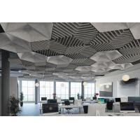 Buy cheap Recycled Eco Friendly Acoustic Panels High Density PET Ceiling Panels product