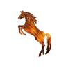 Buy cheap Metal Horse Wall Art Hanging , Metal Horse Wall Sculpture Corrosion Stability from wholesalers