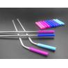 Buy cheap Stainless Steel Flexible Silicone Tubing Tasteless Food Grade Silicone Straw Color from wholesalers