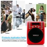 Voice Amplifier Rechargeable, with Waist Band & Belt Clip, a Handfree Headset