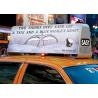 Buy cheap SMD1415 Aluminum Taxi Roof Led Display Panels 5500 Nits Luminance For GIF SWF from wholesalers