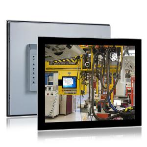 China 17inch Capacitive Touch Monitor Industrial With Display Brightness 400 24VDC on sale