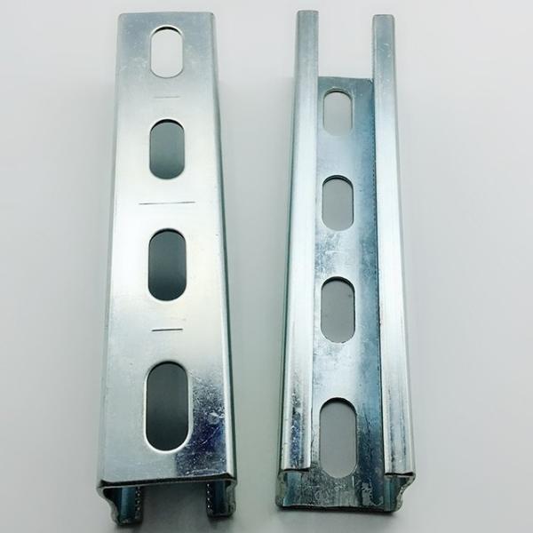 Buy cheap Powder Galvanized Strut C Channel Shaped Galvanized Steel Profile SS316 from wholesalers