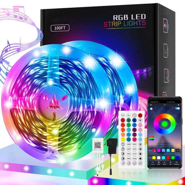Buy cheap Smart Sound Controlled Music Reactive Led Lights Music Sync 5050 Flexible Neon Light from wholesalers