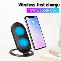 Buy cheap Vertical wireless charging 7.5W fast wireless charger for IPHONE X mobile phone product
