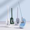 Buy cheap Long Handled TPR Silicone Golf Toilet Brush Set White Blue Green from wholesalers