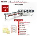 V Fold Tissue Production Line Service with Tissue Paper Cutting and Packing