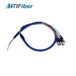 LC Anti Bite Fiber Optical Pigtail with steel Armored Low insertion loss and