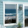 Buy cheap Vertical Sliding Tempered Glass Double Hung Windows With Stainless Steel Screen Netting from wholesalers