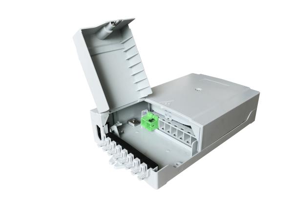GFS-8ZT-1,fiber distribution box,splitter box,Max Capacity 8 cores,,size 235*126