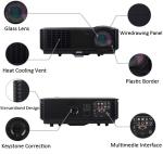 Home Cinema LED LCD Projector 720P Resolution HDMI USB Beamer Proyector HD Image