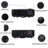 Buy cheap Digital Real 720P LED Lamp HDMI Projector Good Price For Cinema Office Home Entertainment from wholesalers