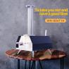 Buy cheap 80*42*85cm Gas Pizza Oven Burner for 3-5 People Mini Portable Outdoor Baking Maker from wholesalers