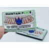 Buy cheap 4 Colorways 3M Reflective Velcro Patch Screen Printed LOGO For Jeans from wholesalers