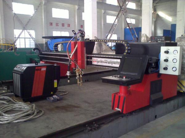 Buy cheap Steel Plate H Beam Welding Line CNC flame plasma cutting machine from wholesalers
