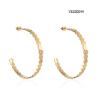 Buy cheap OEM ODM Stainless Steel Gold Earrings Delicate Hexagonal Pearl Shell Earrings from wholesalers