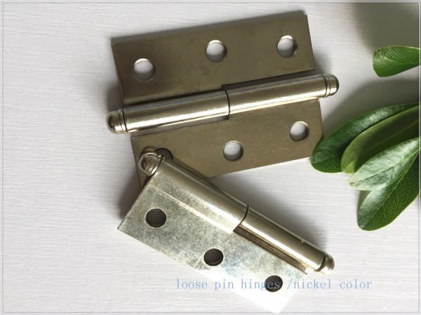 Buy cheap Ball Tip Nickel Plated Commercial Door Hinges Detachable Movable from wholesalers