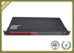 19" 1U Rack Mounted Optical Plc Splitter 1x16 Cold Rolled Steel Material
