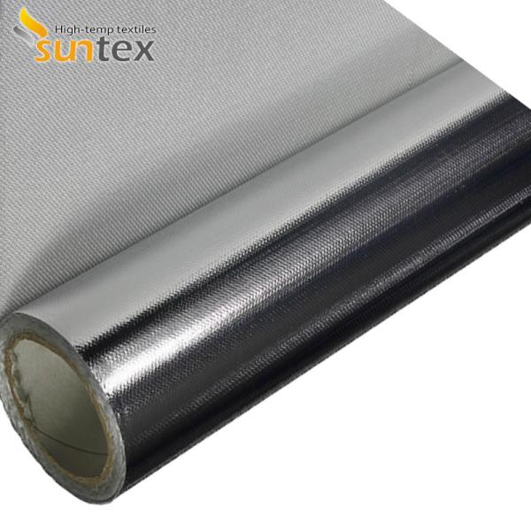 Aluminum foil fiberglass material Heat Reflecting fiberglass fabric aluminum