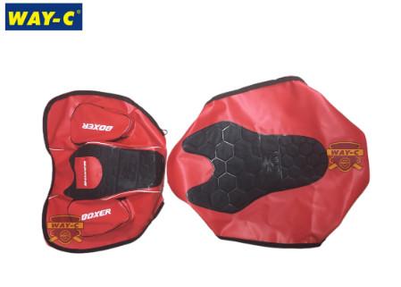 Buy cheap Leather Motorcycle Body Parts Cushion Seat Cover Fuel Tank Cover For BAJAJ BOXER BM150 from wholesalers