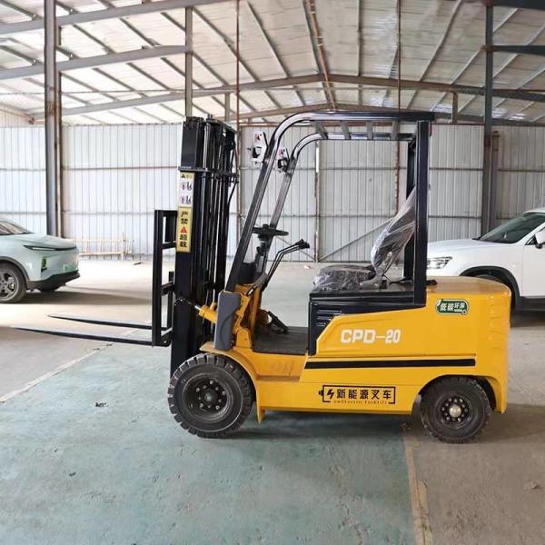 Buy cheap Good Quality Lifting 1.5 Ton Electric Pallet Forklift Battery Electric Forklift from wholesalers