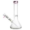 Buy cheap 10 Inch Pyrex Glass Water Bongs , 14mm Joint Bottom Beaker Bongs For Weed Dry Herb from wholesalers
