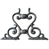 Buy cheap Sand Blasted Cast Iron Garden Ornaments Antirust Cast Iron Fence Point from wholesalers