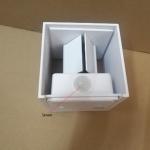 Waterproof adjustable 0-90degree black white led outdoor wall lights & outside