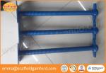 Painted 780mm Q235 adjustable steel base jack hollow screw jack for Thailand