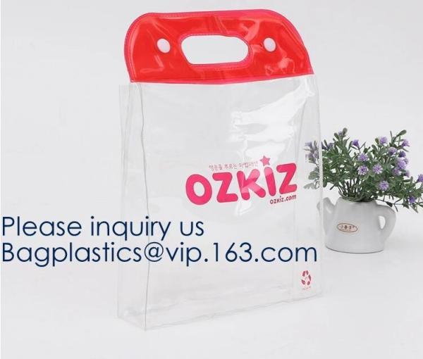 Buy cheap Custom Clear Transparent Holographic PVC Shopping Bag Holographic Tote Bag Pvc Handbag Transparent Tote Shopping Bags from wholesalers