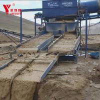 Buy cheap 106kw Alluvial Gold Washing Plant Mobile Gold Wash Plant With Pulsating Sluice product