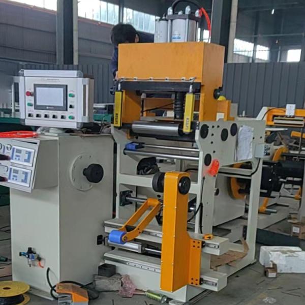 Buy cheap Cold Pressure Welding Copper Foil Winding Machine Making Transformer from wholesalers