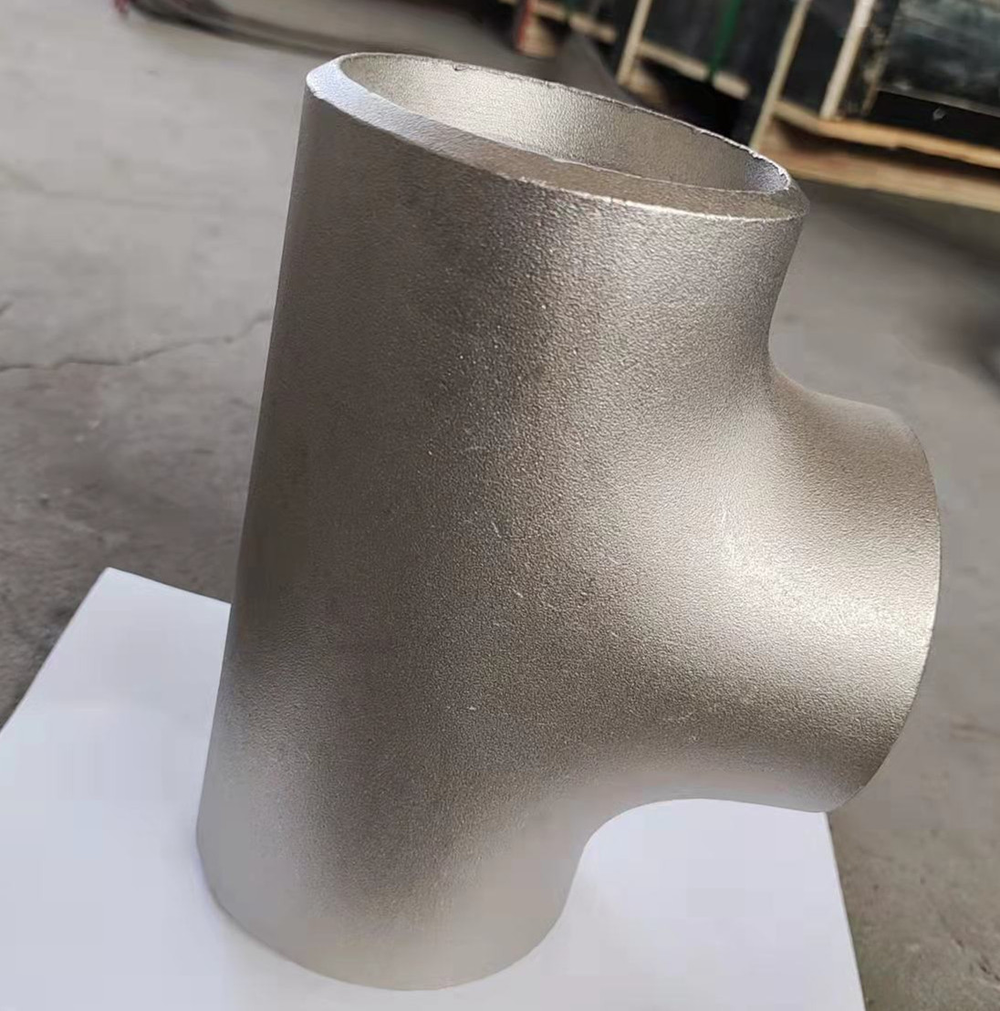 Astm A234 Wp5 Sch 160 Carbon Steel Pipe Tee Butt Weld Reducing Seamless