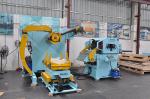 Double Servo NC Roll Feeder Decoiling And Straightening Machine Stainless Steel