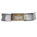 OEM Art Paper 250gsm Chocolate Folding Box Two PCS Debossing Finish