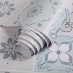 Modern Interior Decoration Contact Paper Fireproof 3D Wallpaper Self Adhesive